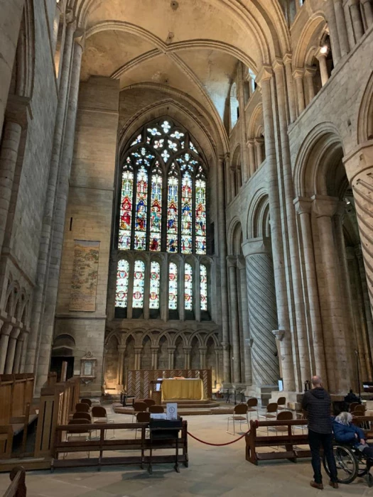 20 may  revd john kime at durham cathedral