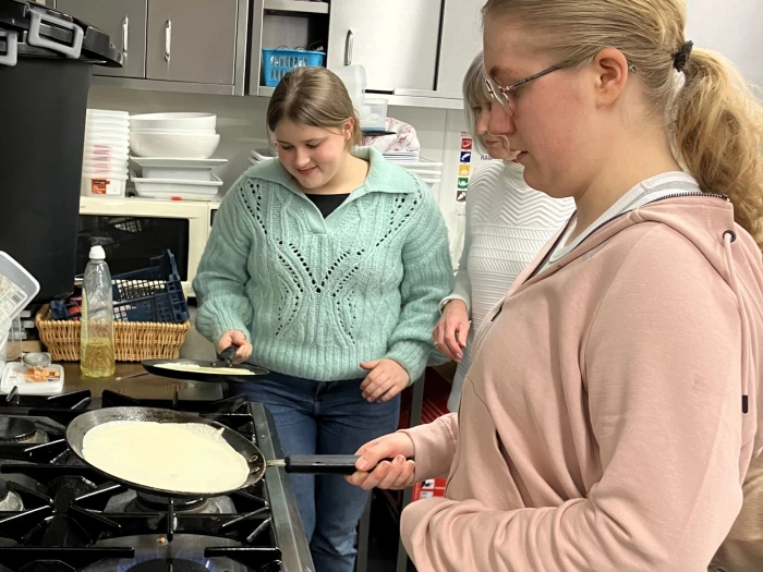 2024  lenten pancakemaking at god squad