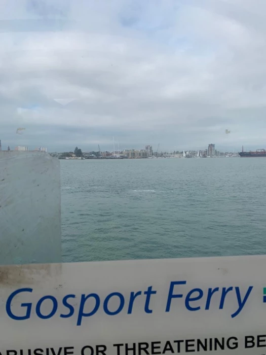 3 june  on the gosport ferry