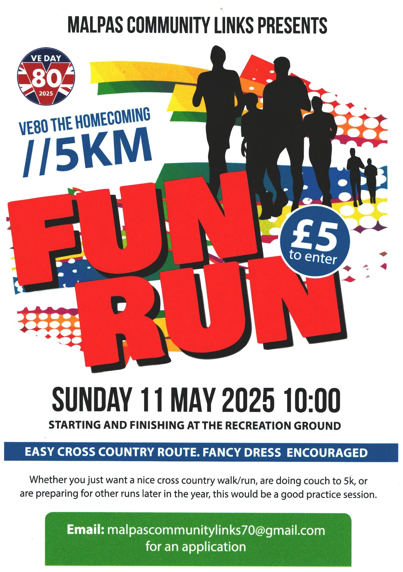 5k fun run flyer