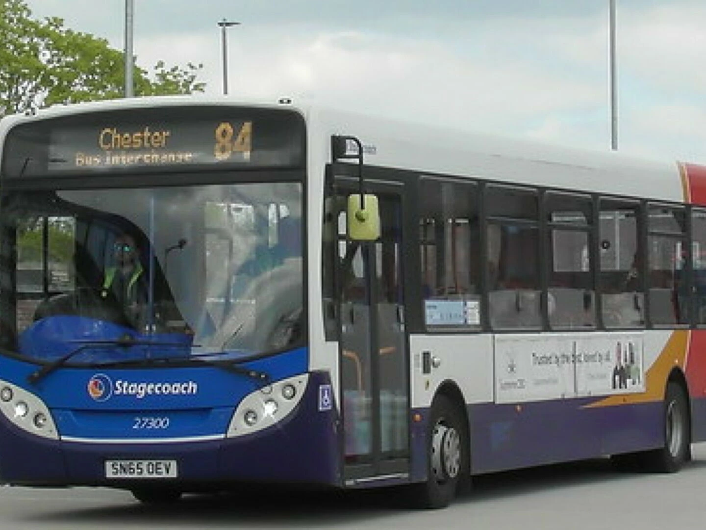 84 bus chester  crewe