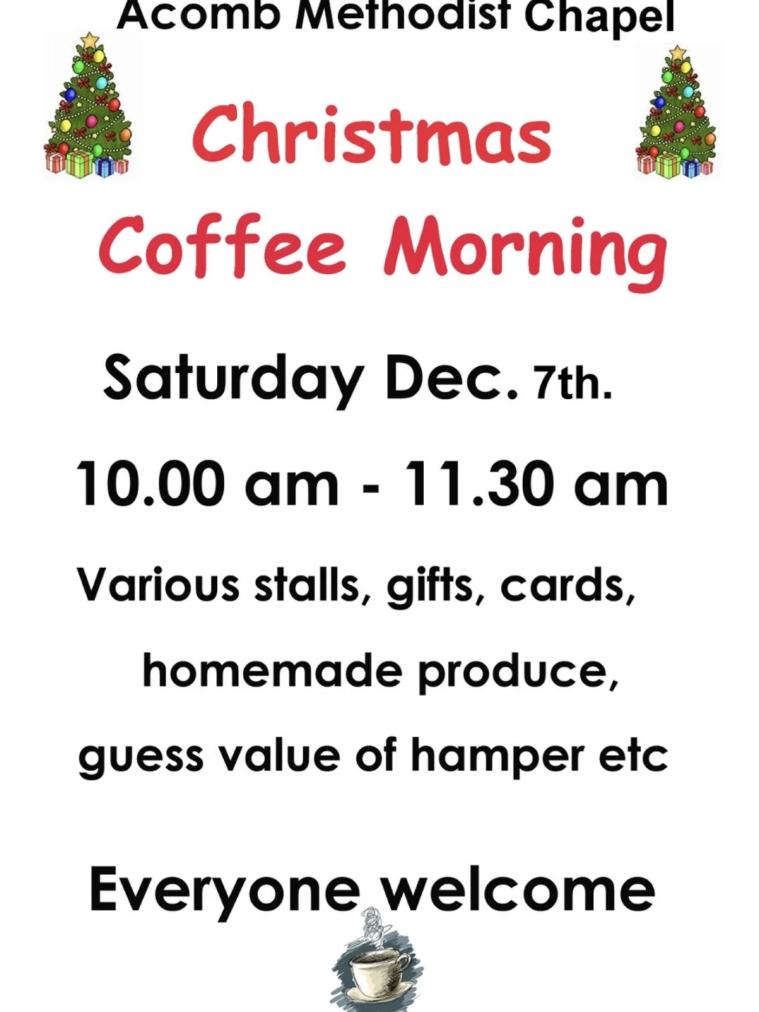 acomb coffee morning