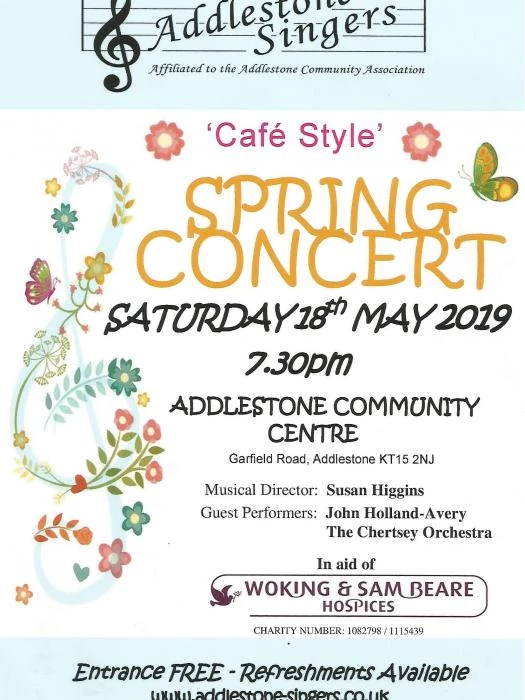 addlestone spring concert