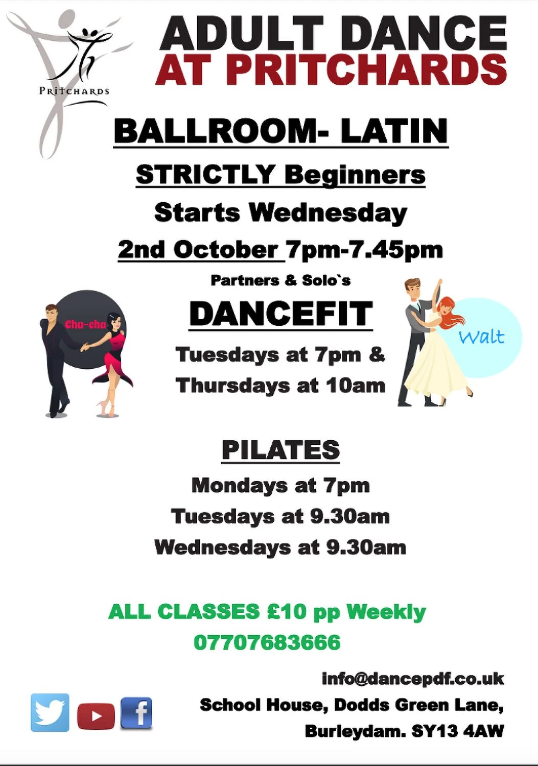 adult dance classes