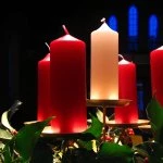 advent candles church