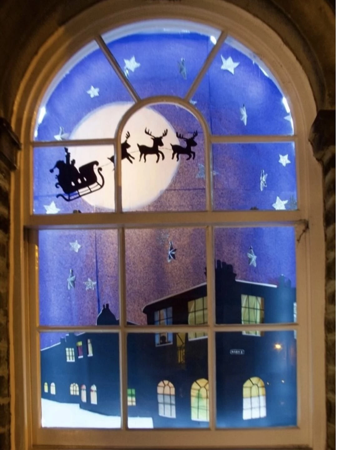 advent window cut down