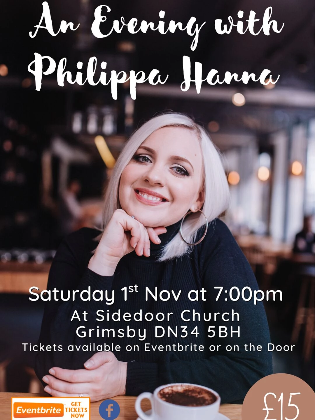 an evening with philippa hanna poster 2025