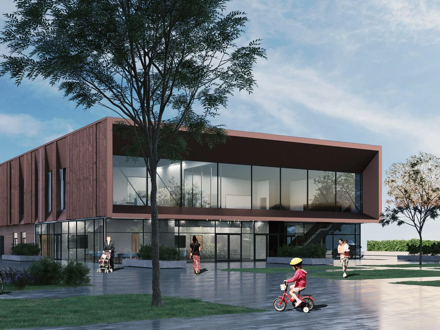 artist39s impression of crewe history centre