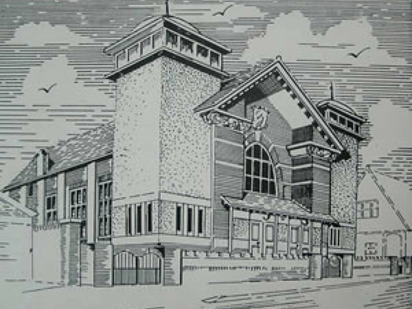 artists impression of church a