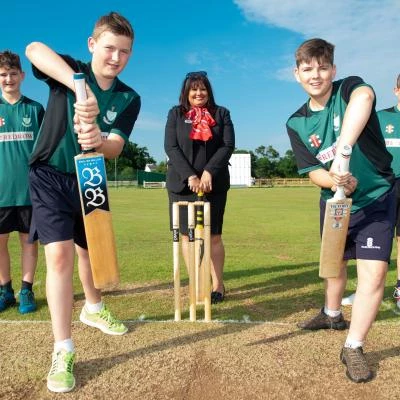 as part of its tattenhall community fund redrow has donated pound1280 for shirts caps and helmets with redrow branding for the u9 u11 u13 u15 and u18 teamspictured are redrow sales consultant anita gillespie with toby honeysett oliver humphr