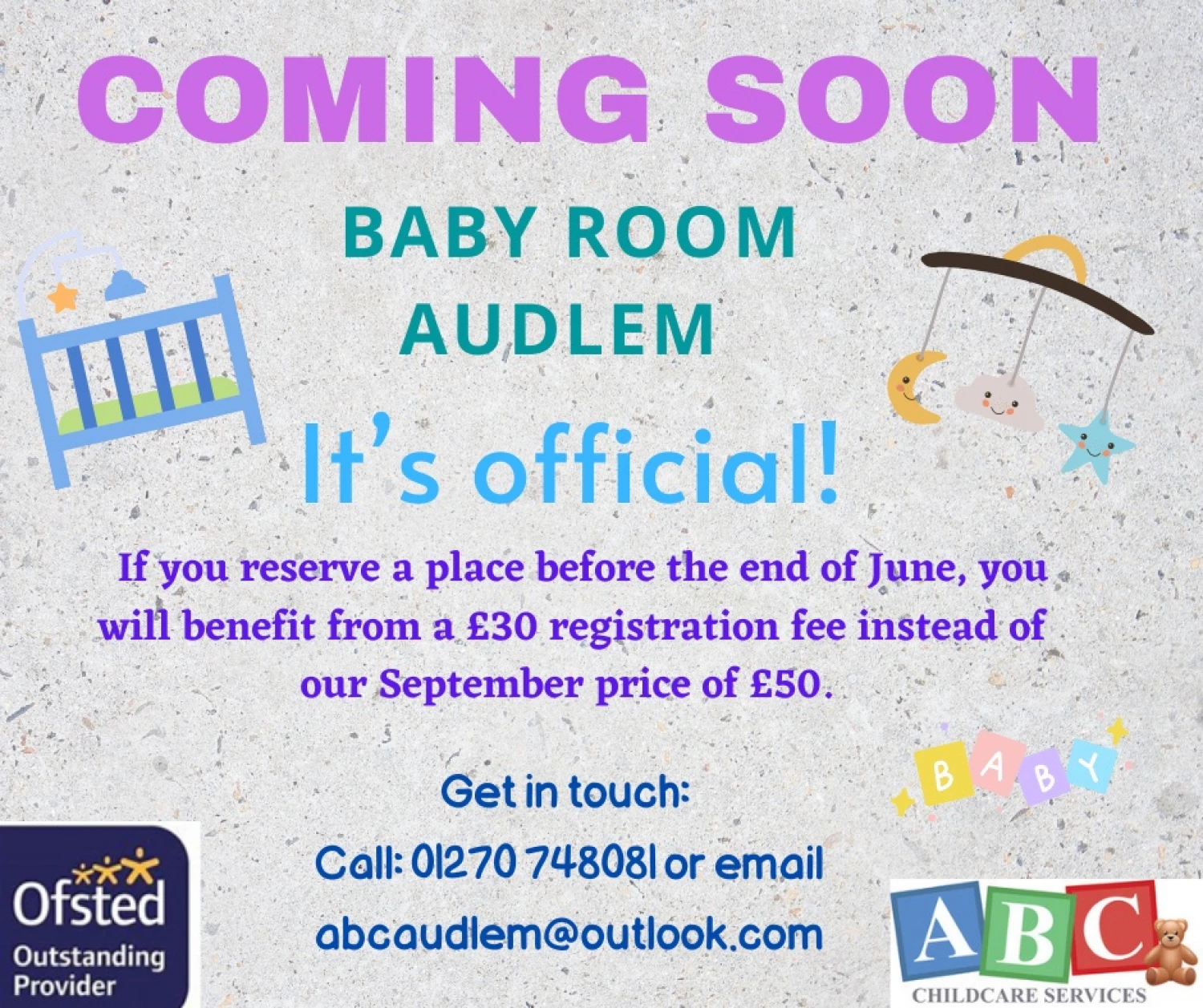 audlem baby room ready