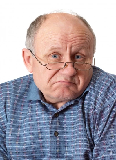 bald man
