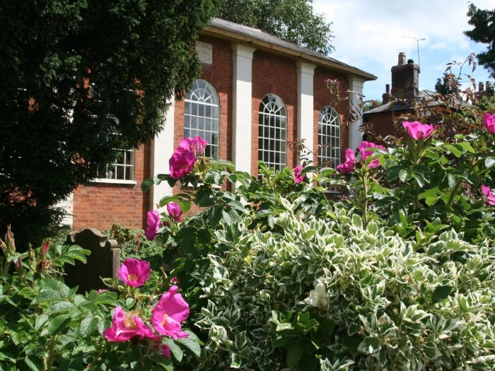 baptist church in summer