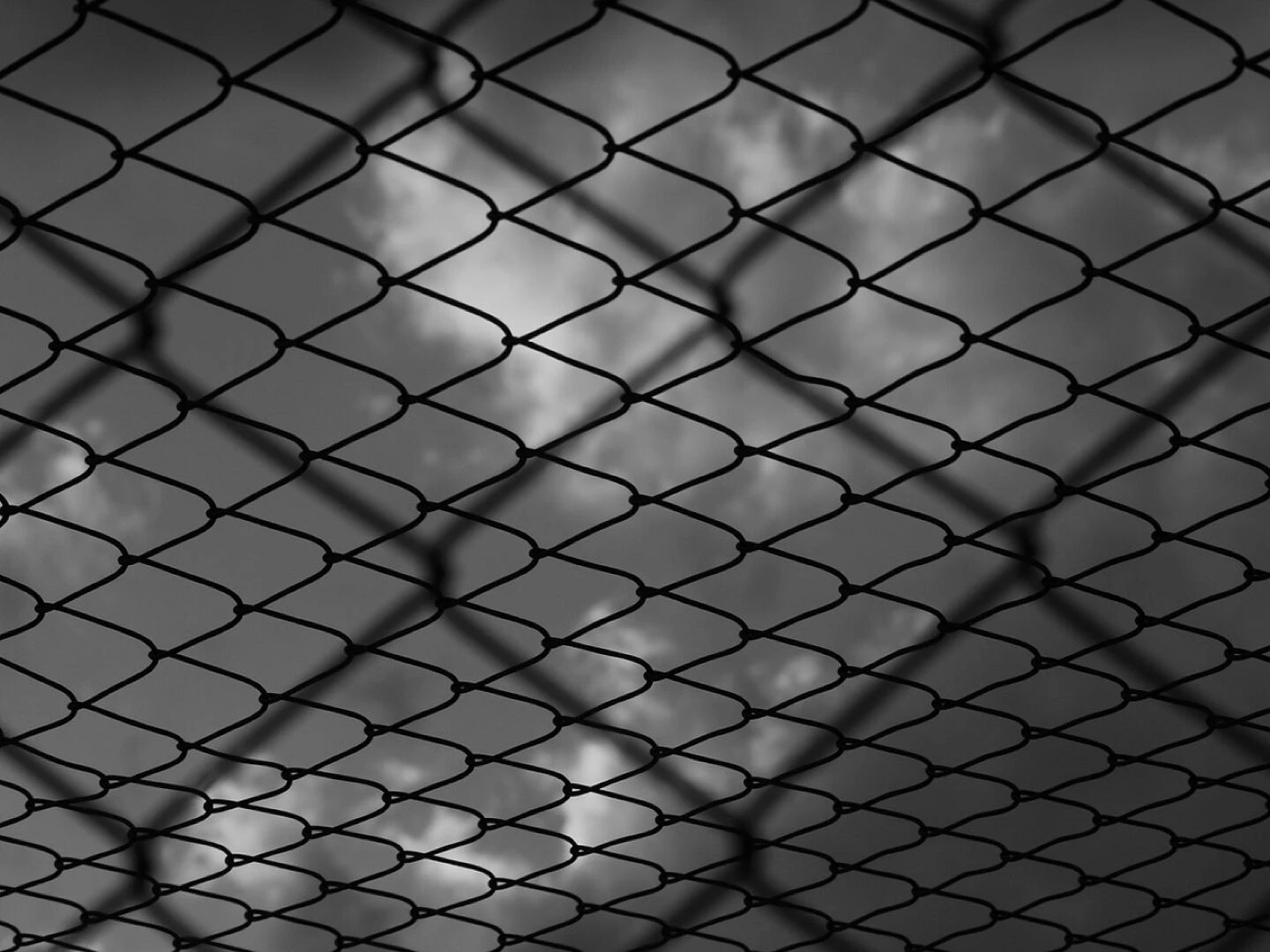 bars prison black and white