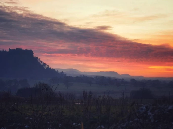 beeston castle and the cheshire sandstone ridge