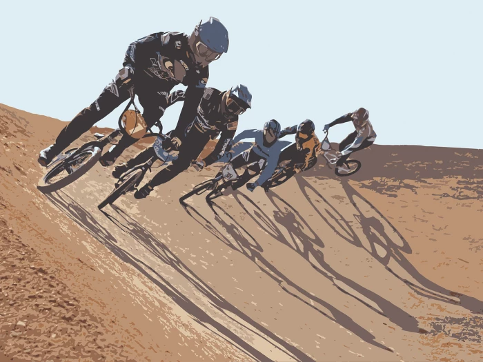 BMX Track Racing How to get ahead