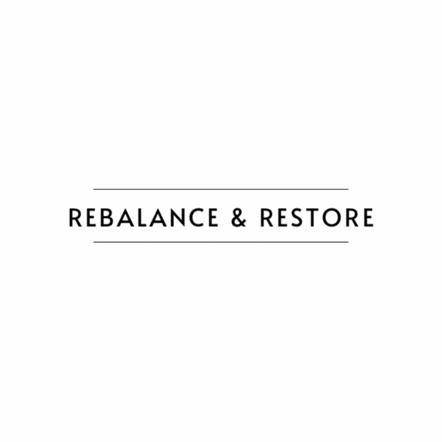 Rebelance & Restore
