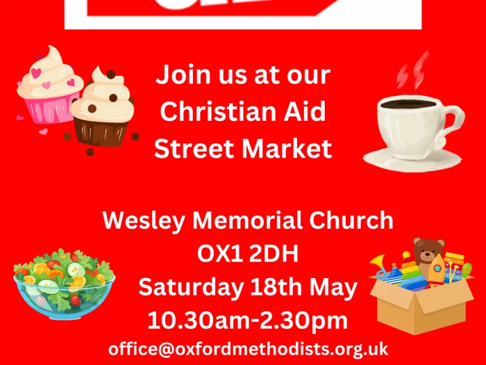 Join Us At Our Christian Aid Street Markett (1)