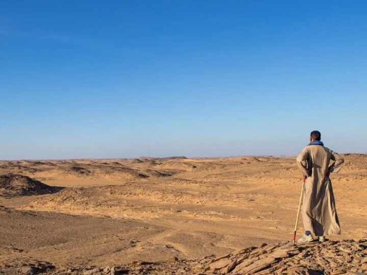 Desert, man, arabic