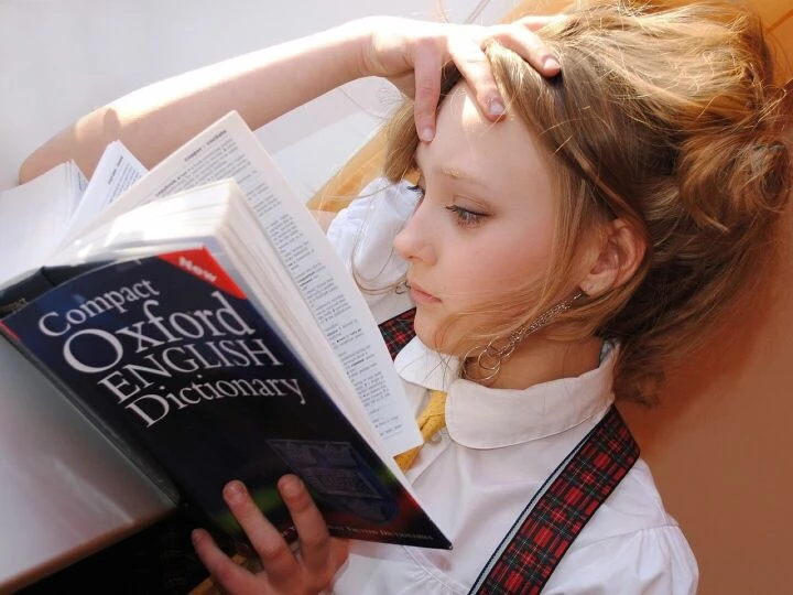 Girl, english, dictionary, read, reading, studying, book, open, open book, student, young girl, study, school, lessons, think, oxford, language learning, research, english, english, english, english, english, dictionary, reading, studying, book, student, 