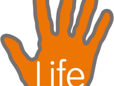 LIFE hand logo