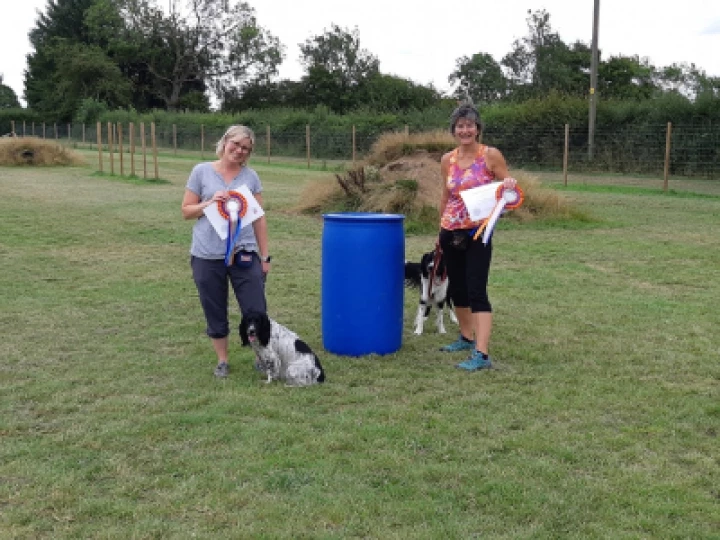 Roxy and Indi, Maija and Erica – Good Hoopers Silver Award winners