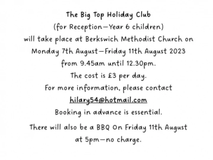 Holiday Club 2023