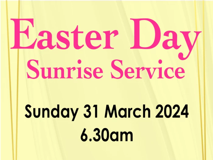 2024 Easter Sunrise Poster