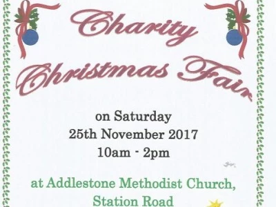 Addlestone Charity Christmas Fair – 2017