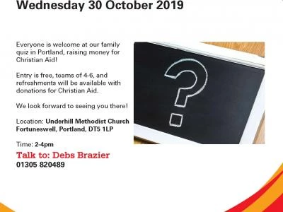 Portland Quiz poster