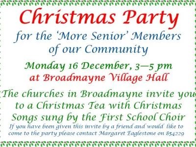 More Senior Party Broadmayne 2019