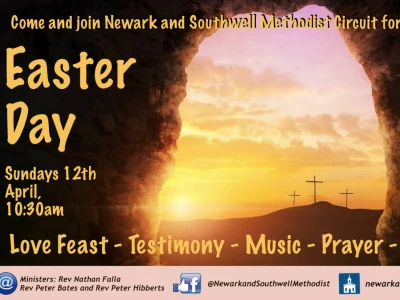 Easter Day Service Flyer