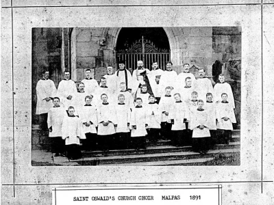 St Oswalds Church Choir 1891