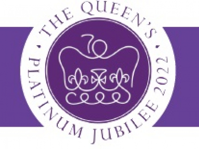 Malpas Platinum Jubilee Logo