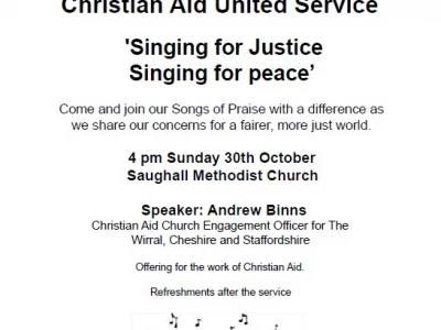 Christian Aid concert