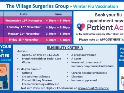 Additional Flu Vaccination Clinics