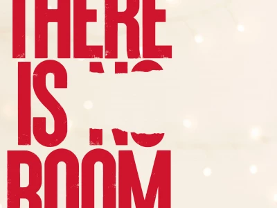 There is Room logo Square with background