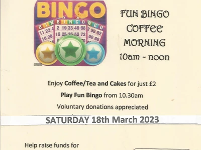 Fun Bingo 18th March 2023