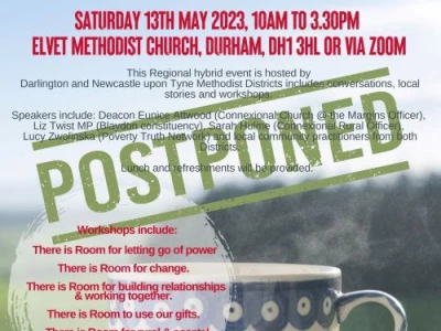 Church at the margins postponed