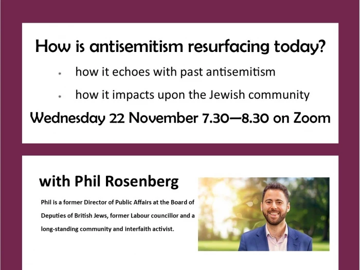 How is antisemitism resurfacing today (1)