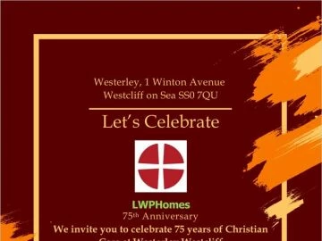 Westerley 75th Year Anniversary Invitation