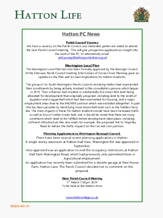 HC Newsletter Jan-Feb 24