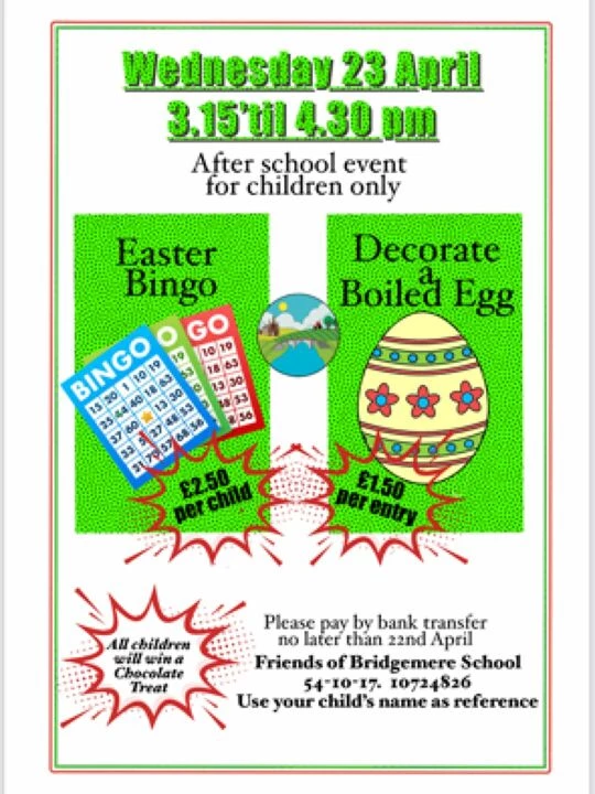 Easter Bingo 2025