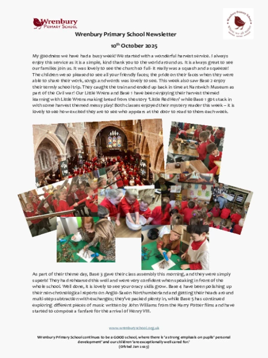 Wrenbury Newsletter