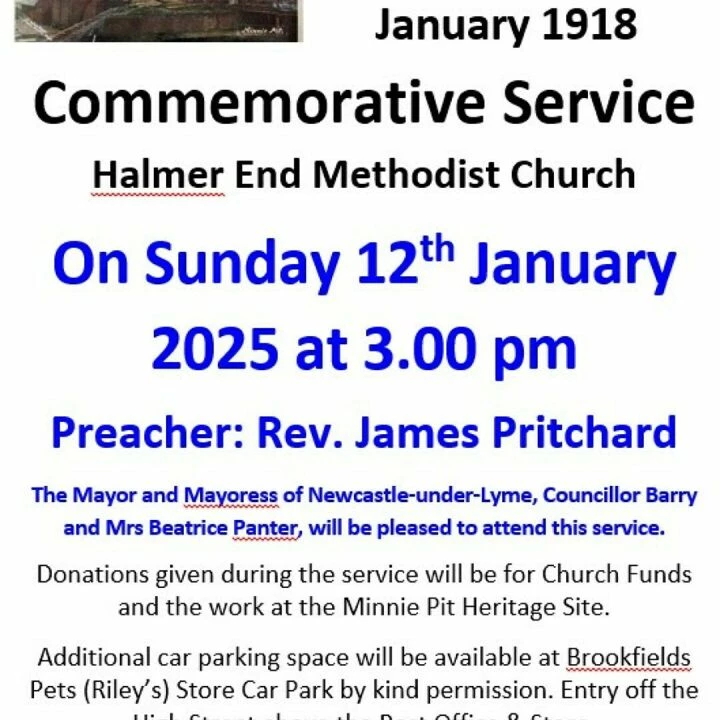 Minnie Pit Commemorative Service 12th January 2025