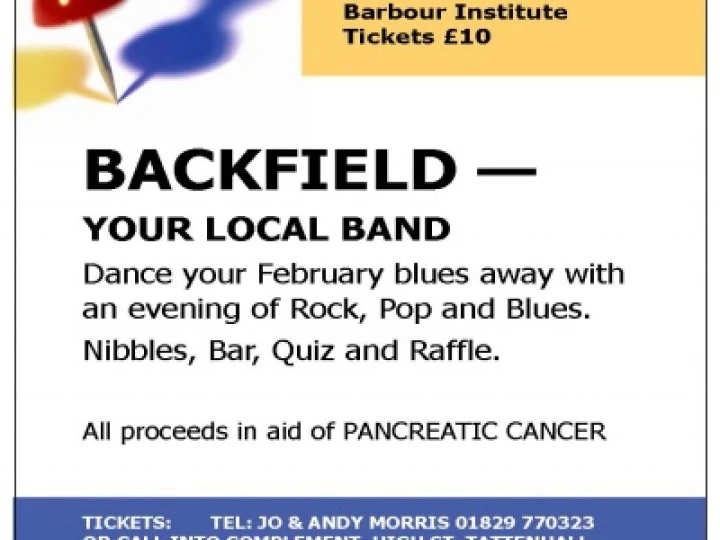 GIG AT BARBOUR – poster