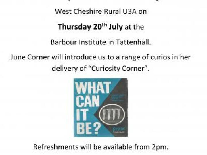 Curiositycornerjuly