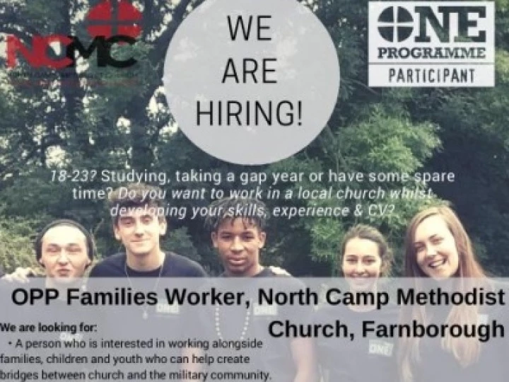 North Camp Methodist Church  Farnborough – One Programme Post available-page-001