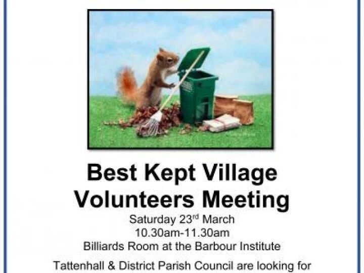 Volunteers meeting