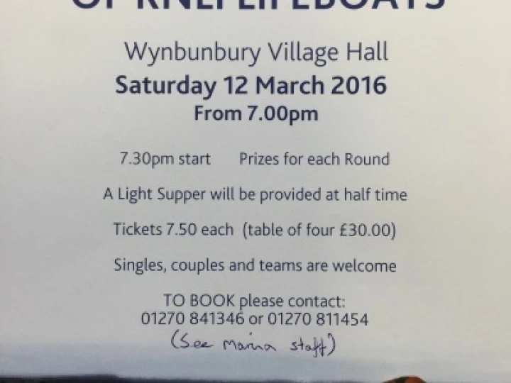 RNLI Quiz Night